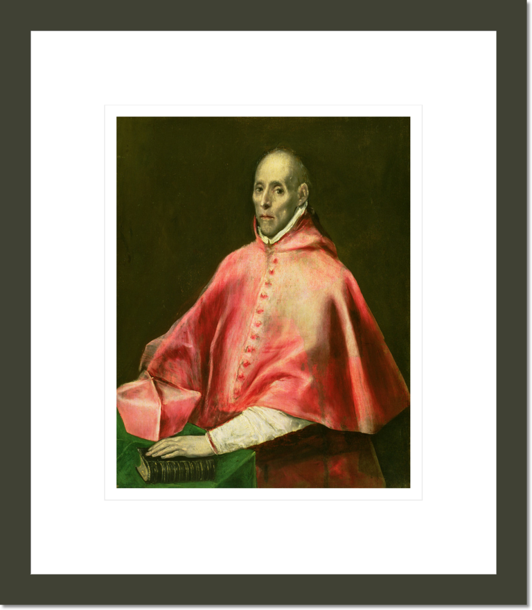 Portrait of Cardinal Juan de Tavera (oil on canvas)