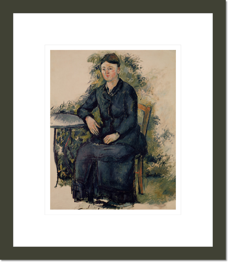 Madame Cezanne in the Garden