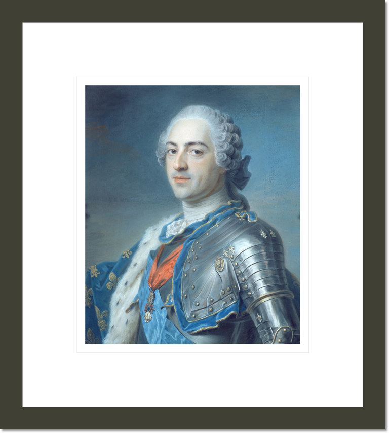 Portrait of King Louis XV (1710-74)