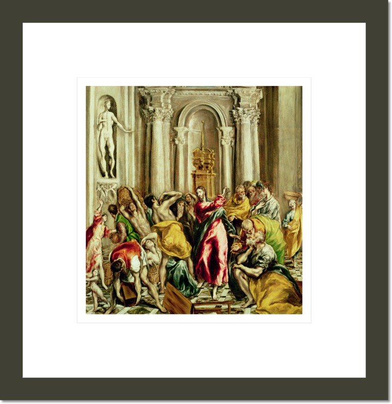 Jesus Driving the Merchants from the Temple