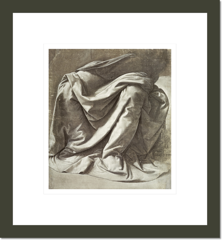 Drapery study for a Seated Figure