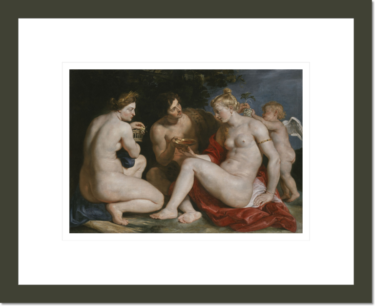 Venus, Amor, Bacchus, and Ceres