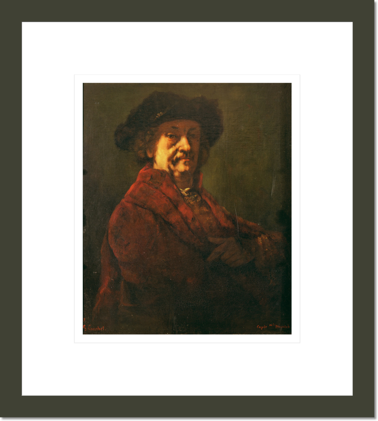 Copy of a Rembrandt Self Portrait