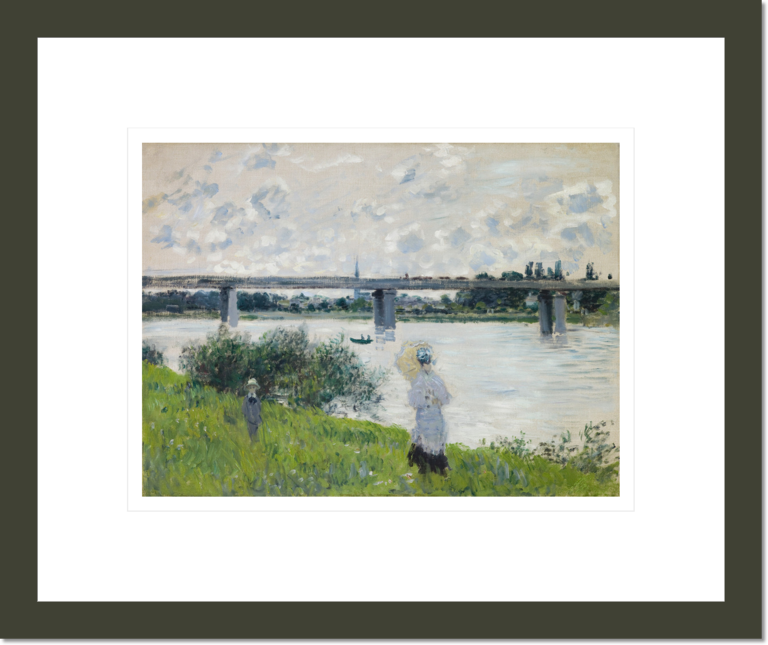 The Promenade with the Railroad Bridge, Argenteuil