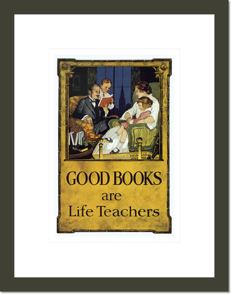 Good Books are Life Teachers