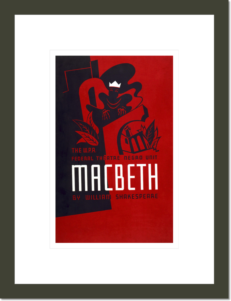 WPA Federal Theatre Unit presents Macbeth