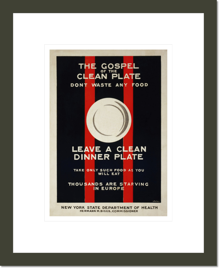 The Gospel of the Clean Plate