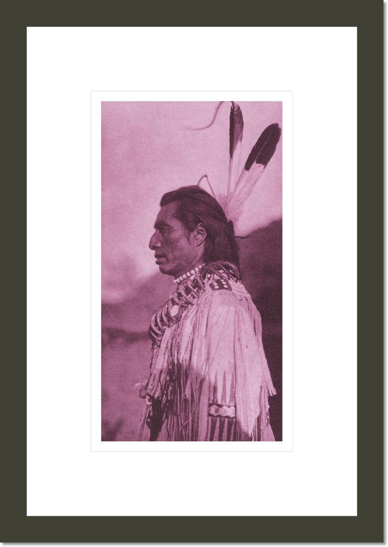 Crow's Heart - Mandan (The North American Indian, v. V. Cambridge, MA: The University Press, 1909)