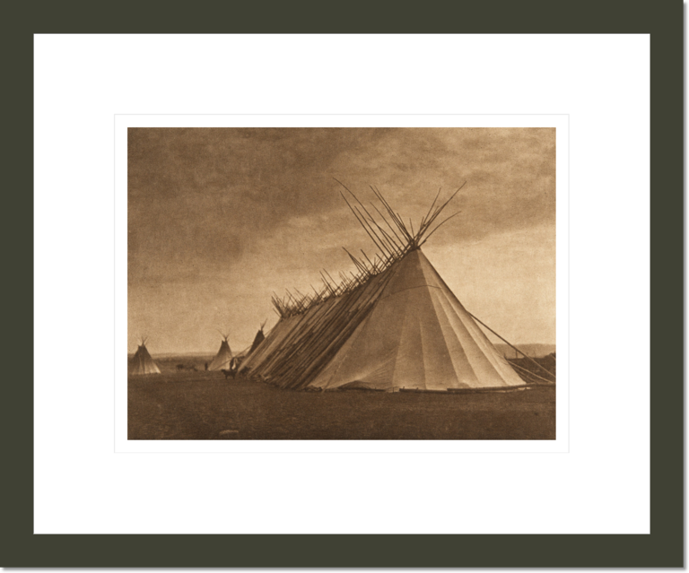 Joseph Dead Feast Lodge - Nez Perce (The North American Indian, v. VIII. Norwood, MA: The Plimpton Press, 1911)