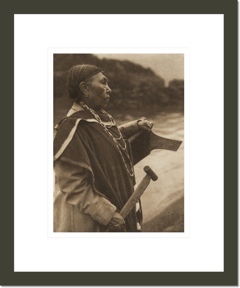 Kamagwaih - Cascade (The North American Indian, v. VIII. Norwood, MA: The Plimpton Press, 1911)