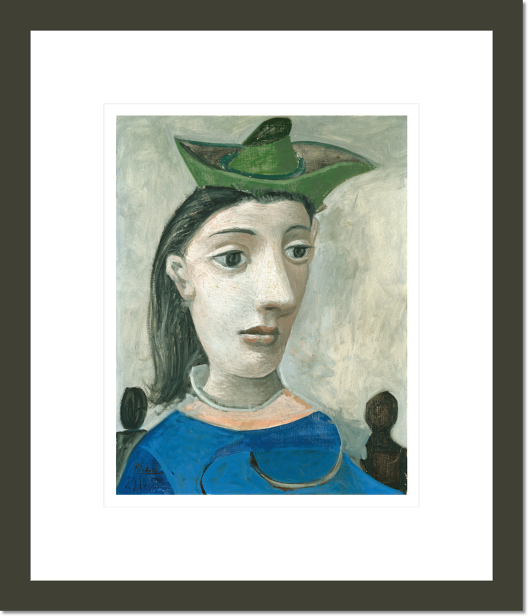 Woman with Green Hat