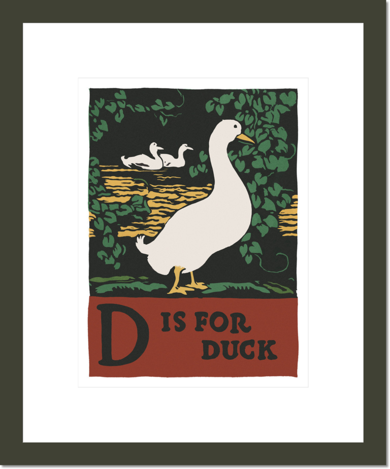 Alphabet: D is for Duck