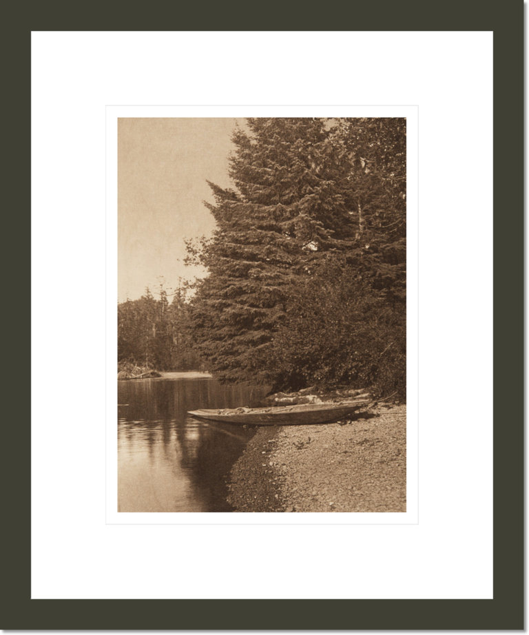 On Quinault River (The North American Indian, v. IX. Norwood, MA: The Plimpton Press, 1913)