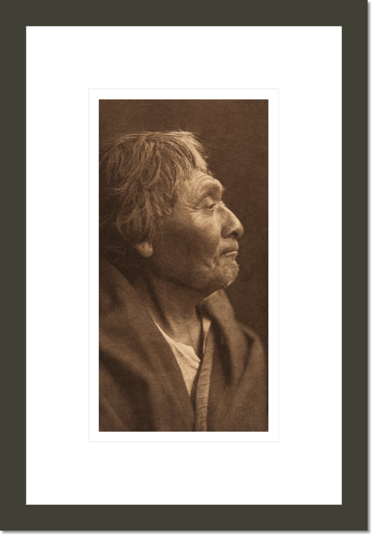 Hoh Profile (The North American Indian, v. IX. Norwood, MA: The Plimpton Press, 1913)