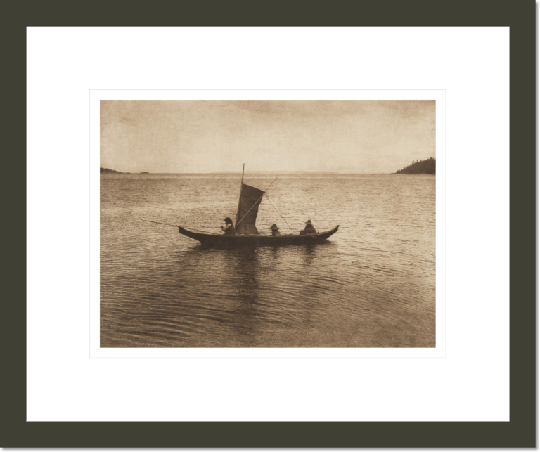 A Kwakiutl Canoe (The North American Indian, v. X. Norwood, MA: The Plimpton Press, 1915)