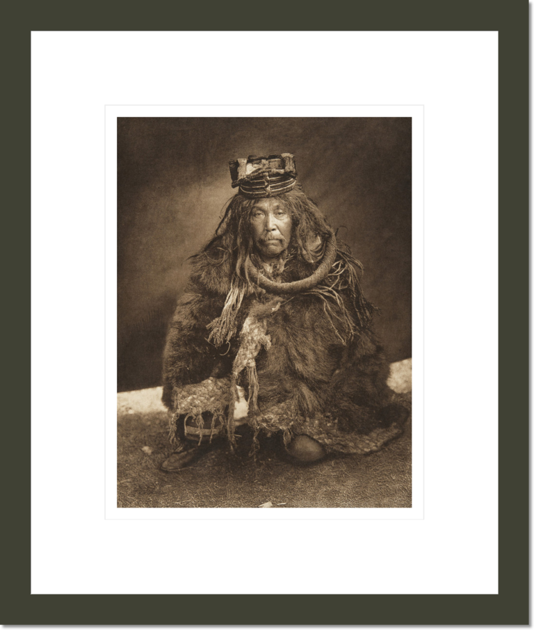 A Hamatsa Costume - Nakoaktok (The North American Indian, v. X. Norwood, MA: The Plimpton Press, 1915)
