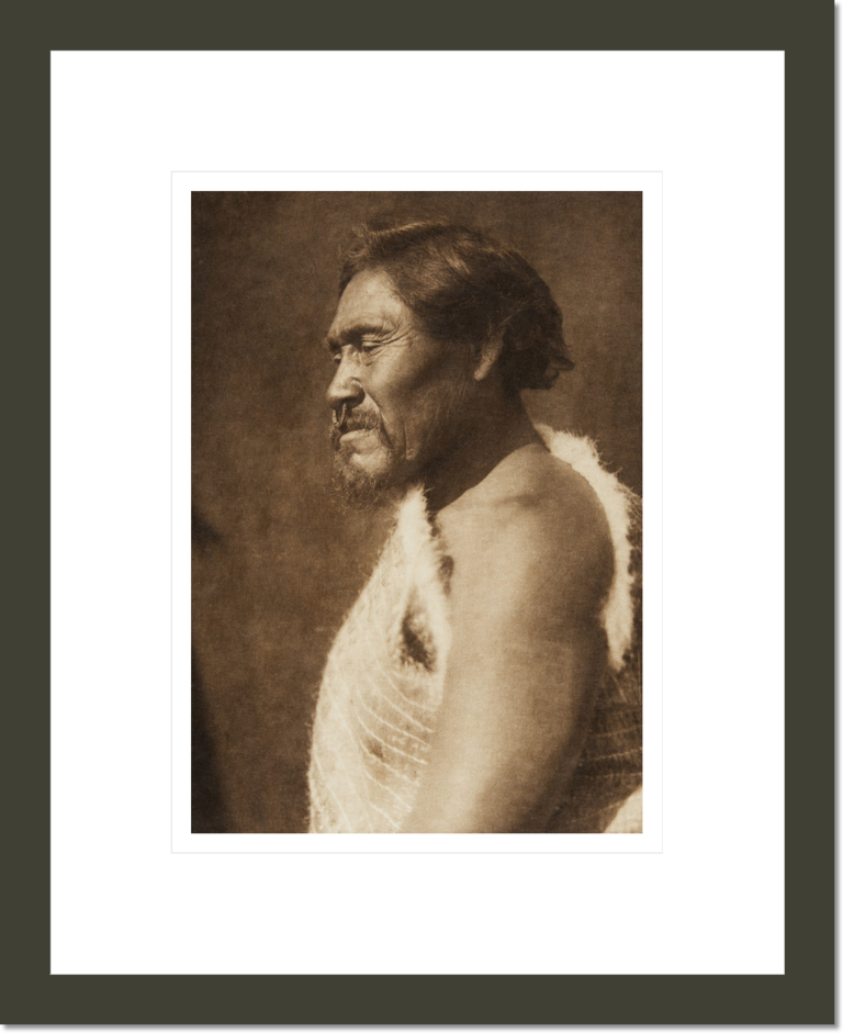Suqitlaa - profile (The North American Indian, v. XI. Cambridge, MA: The University Press, 1916)