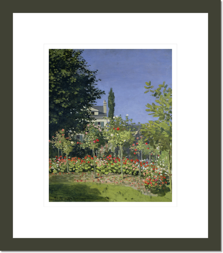 Flowering Garden at Sainte-Adresse