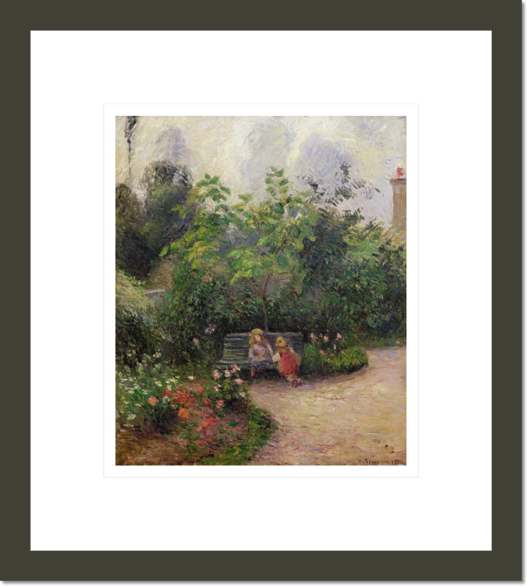 A Corner of the Garden at the Hermitage, Pontoise