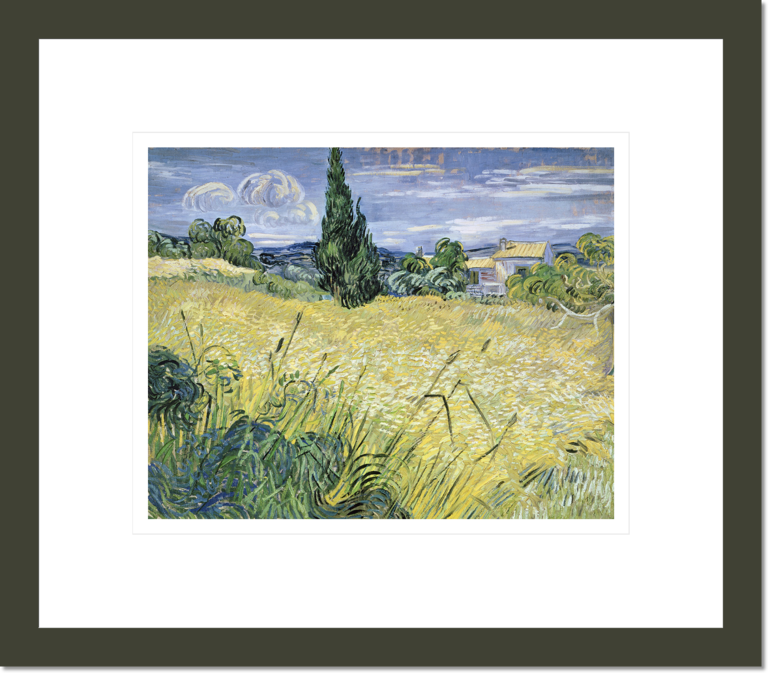 Landscape with Green Corn