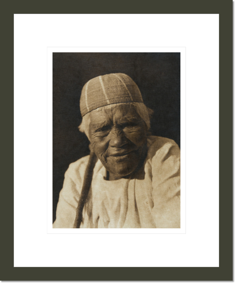 A Yurok widow (The North American Indian, v. XIII. Norwood, MA, The Plimpton Press)
