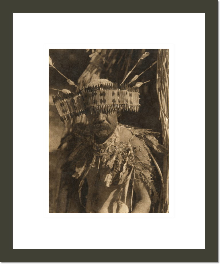 Pomo dance costume (The North American Indian, v. XIV. Norwood, MA, The Plimpton Press)