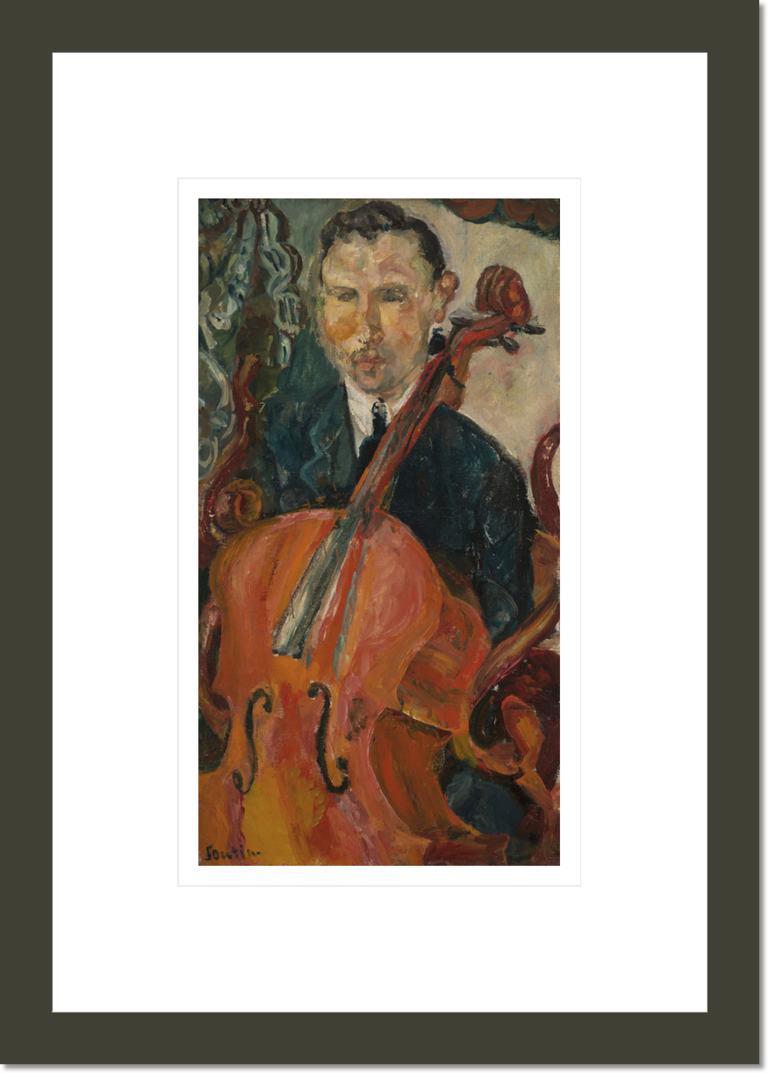 The Cellist (Portrait of M. Serevitsch)