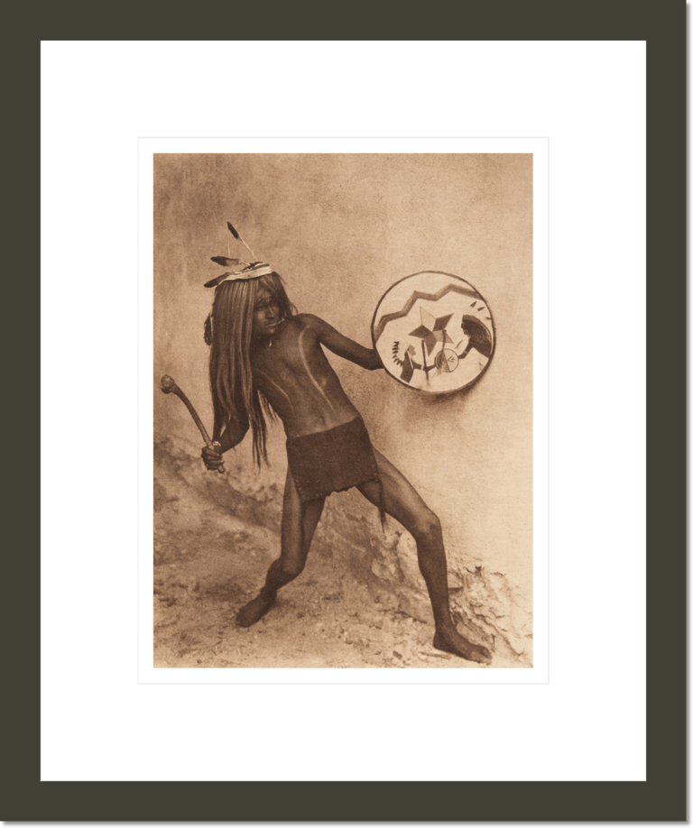 Sia war-dancer (The North American Indian, v. XVI. Norwood, MA, The Plimpton Press)