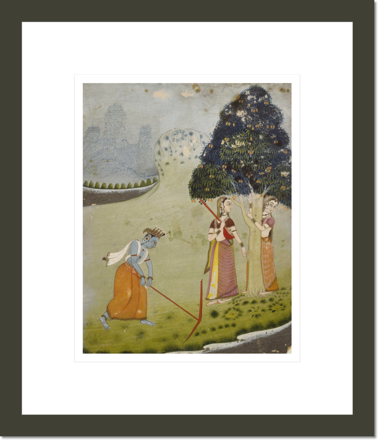 Balaram Drawing Water for Krishna