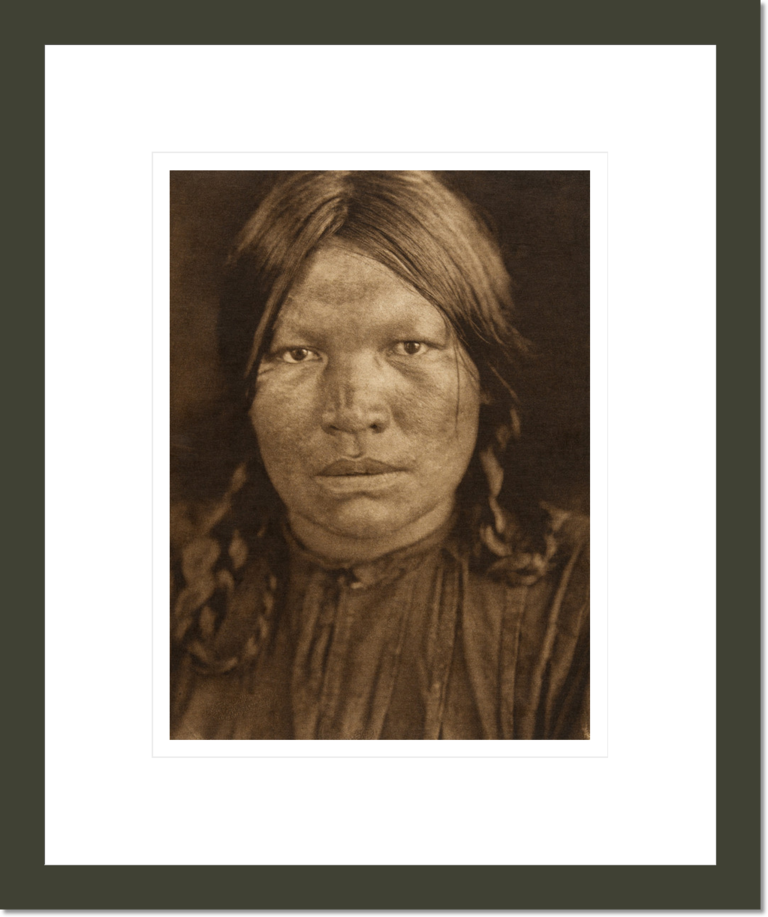 A Chipewyan woman (The North American Indian, v. XVIII. Norwood, MA, The Plimpton Press)
