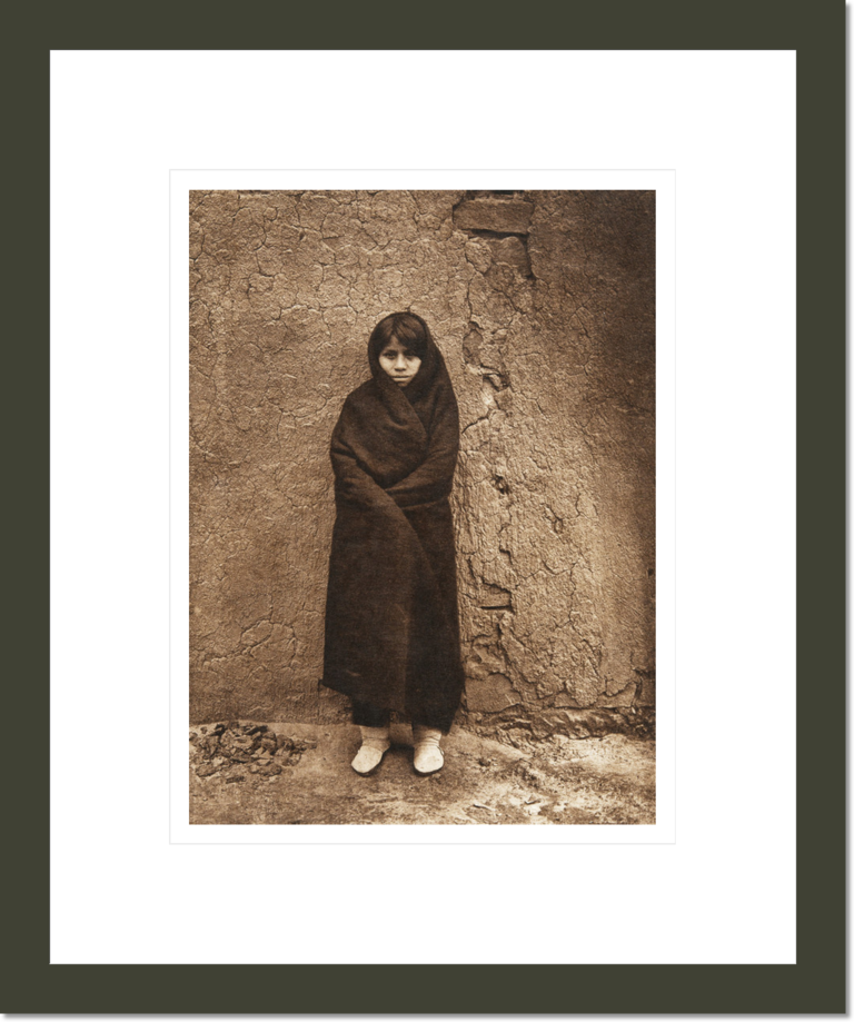 A ZuÐi girl (The North American Indian, v. XVII. Norwood, MA, The Plimpton Press)