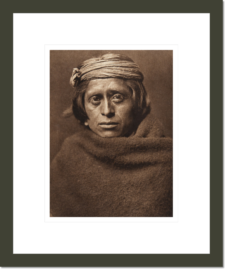 A ZuÐi man (The North American Indian, v. XVII. Norwood, MA, The Plimpton Press)