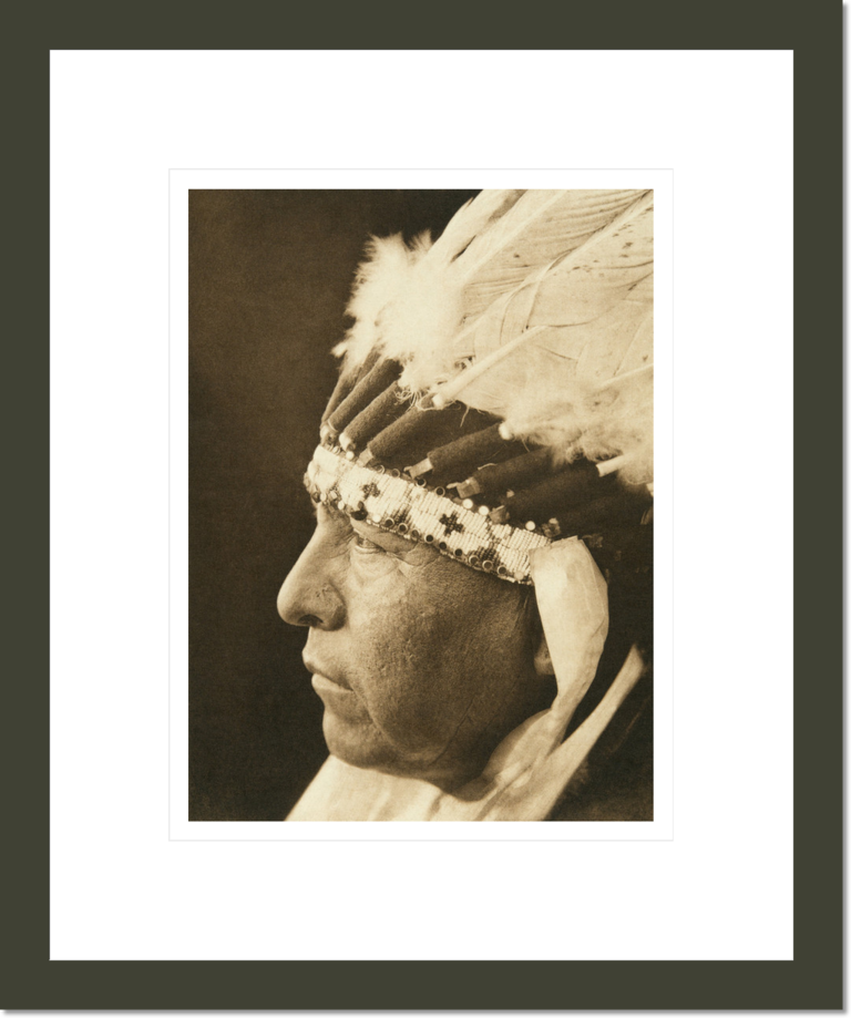 White Elk - Oto (The North American Indian, v. XIX. Norwood, MA, The Plimpton Press)