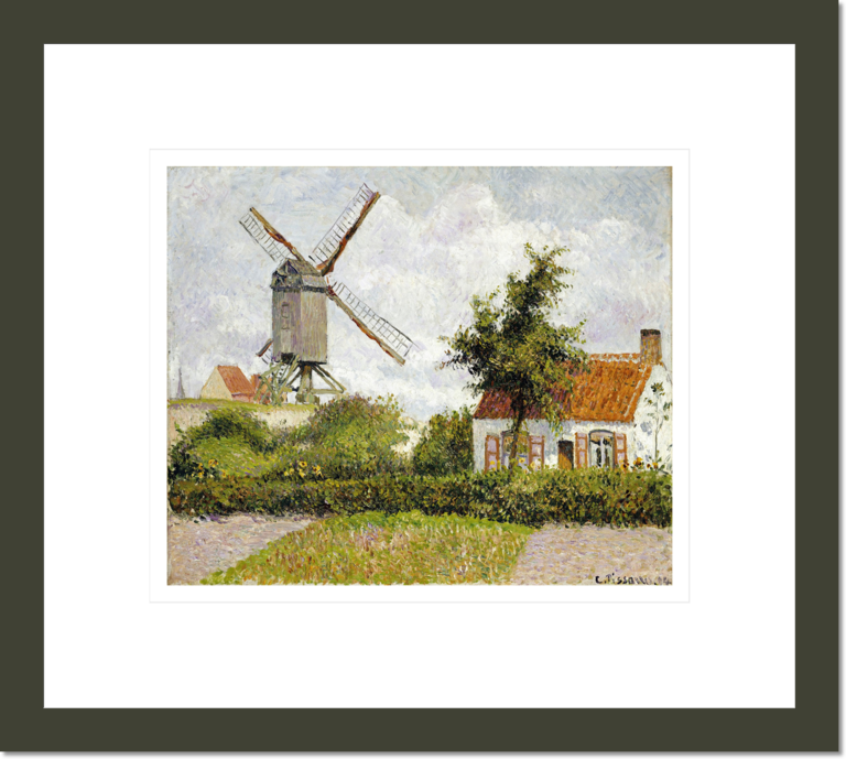 Windmill at Knock, Belgium