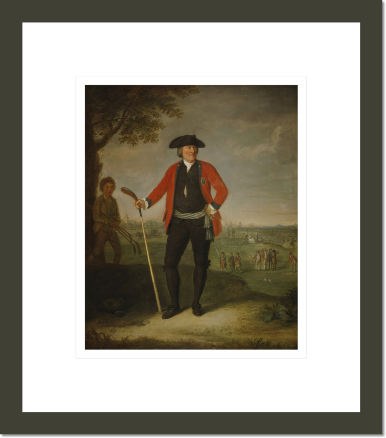 William Inglis, c 1712 - 1792. Surgeon and Captain of the Honourable Company of Edinburgh Golfers