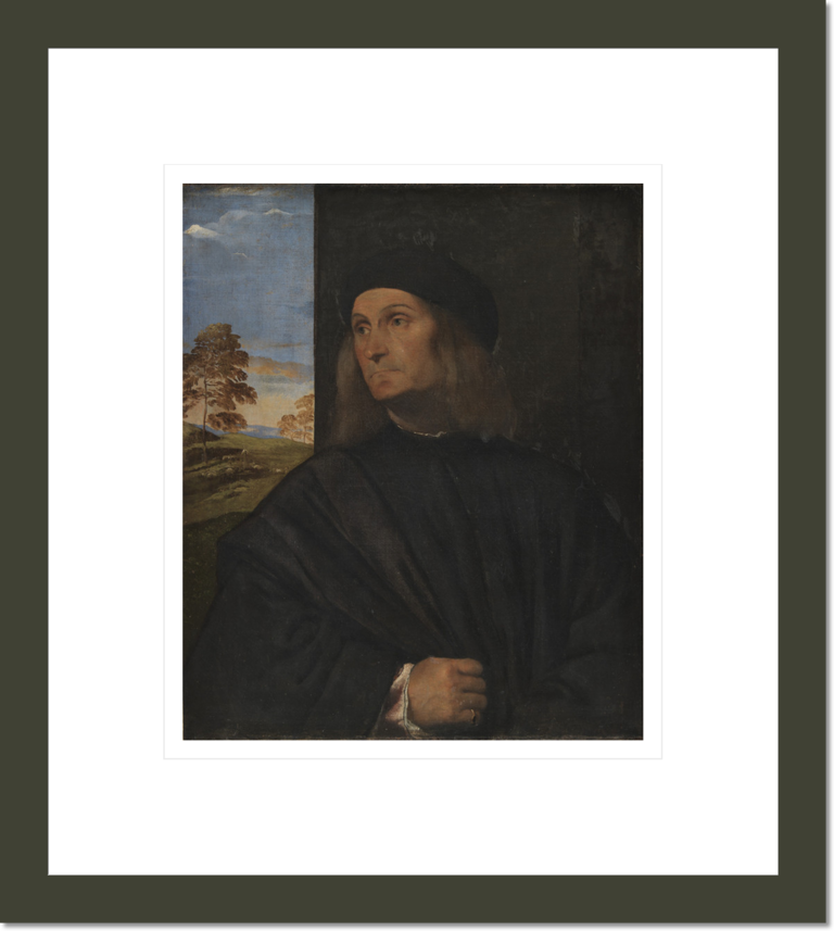 Portrait of the Venetian Painter Giovanni Bellini (?)