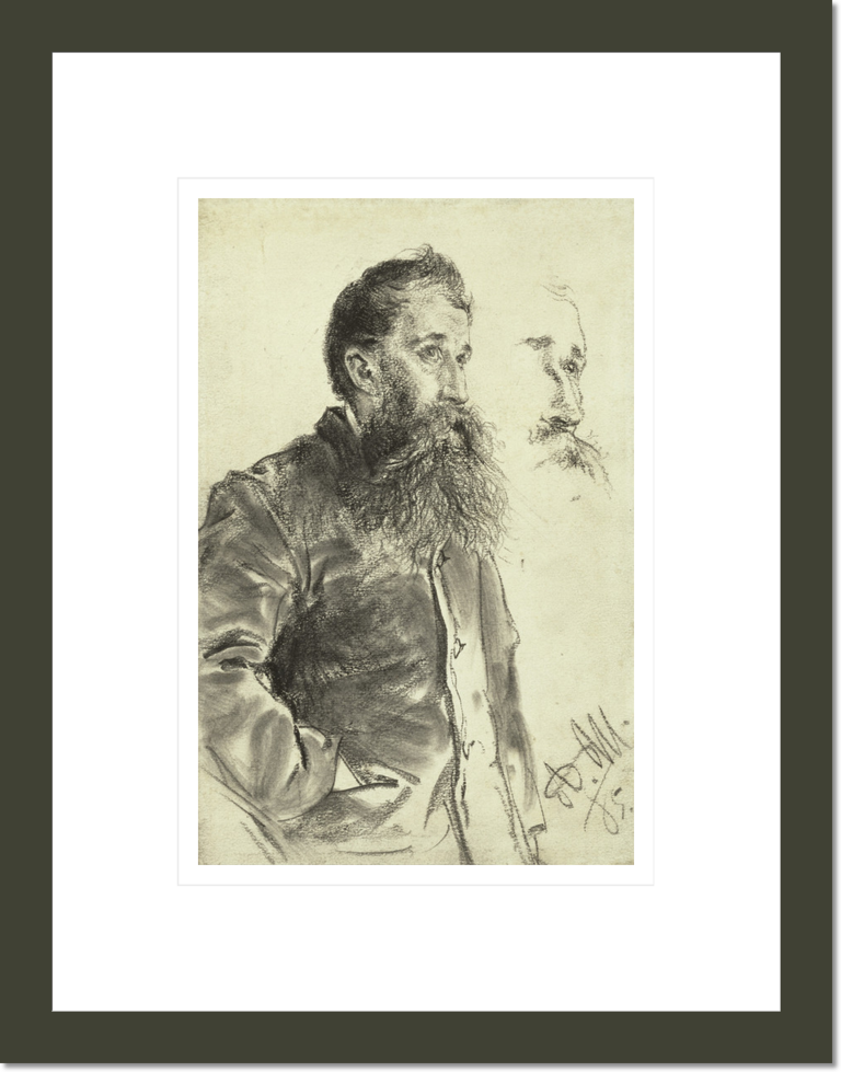 Study of a Man with a Beard, His Hand in His Pocket
