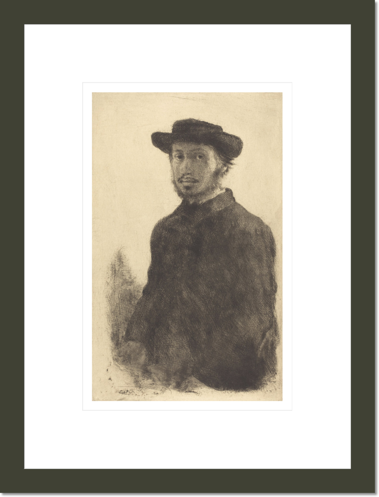 Self-Portrait (Edgar Degas, par lui-même)