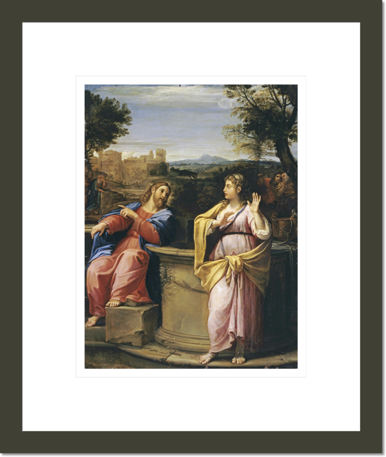 Christ and The Woman of Samaria at The Well