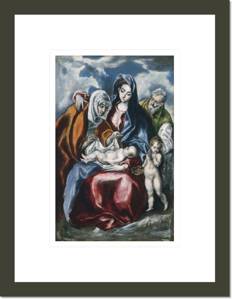 The Holy Family with Saint Anne and the Infant John the Baptist