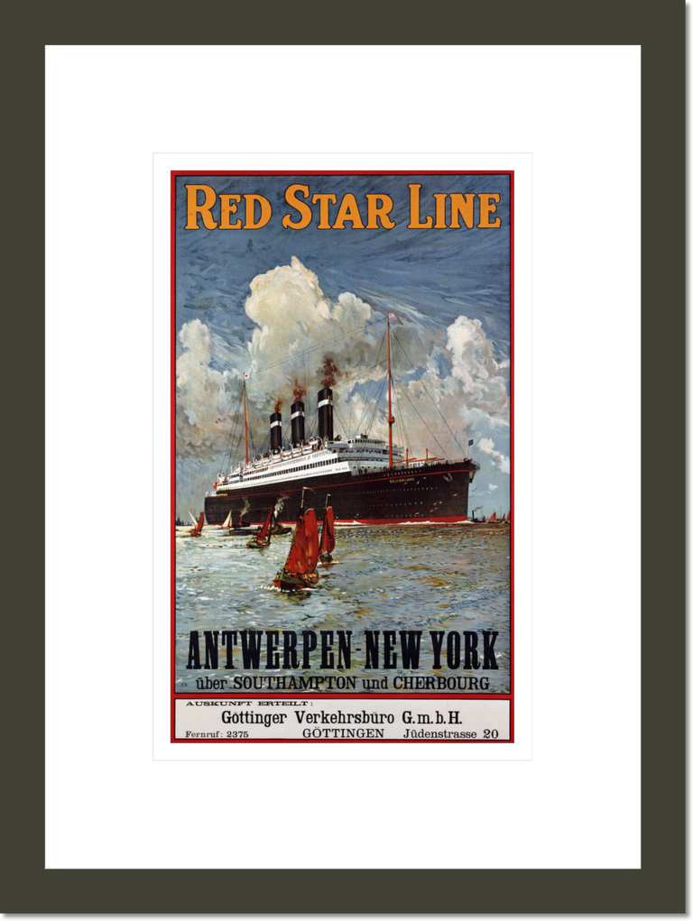 Red Star Line, Antwerpen-New York