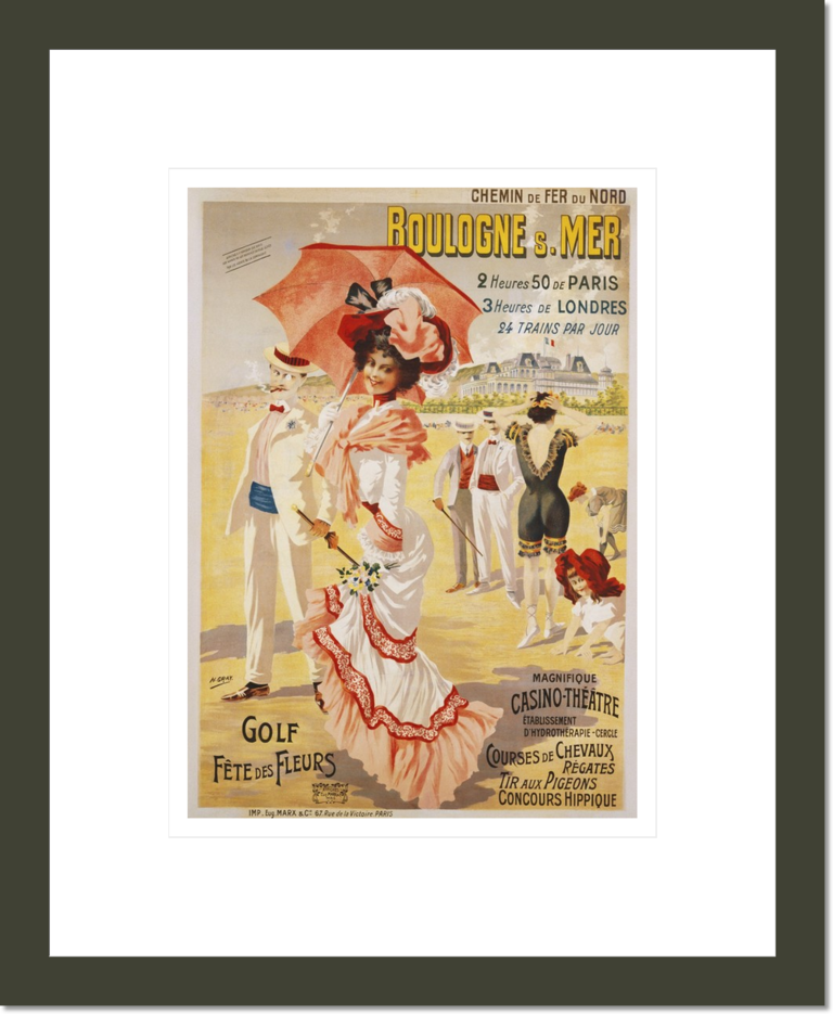 Boulogne S. Mer Poster