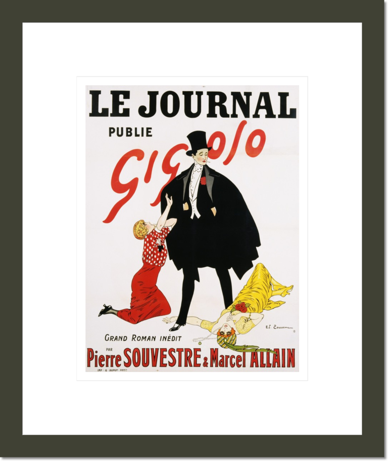 Le Journal Publie Gigolo Poster