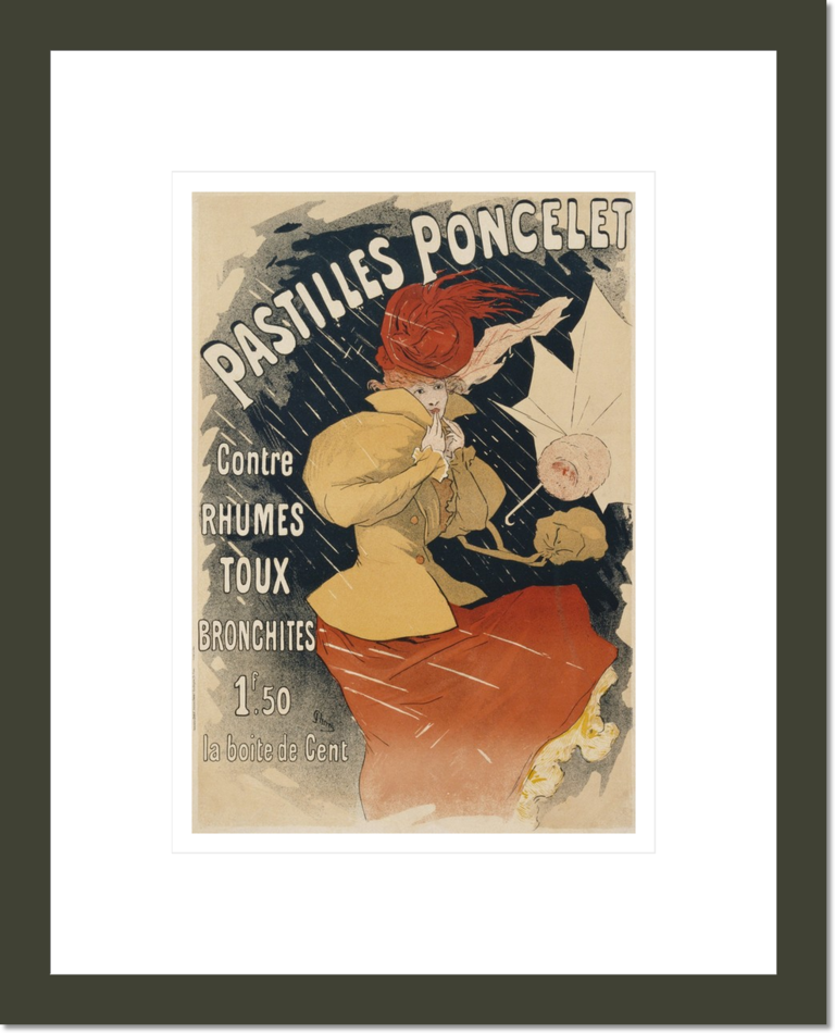 Pastilles Poncelet Poster
