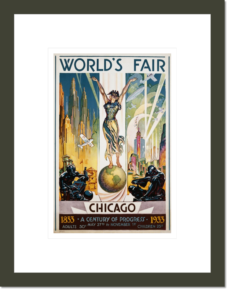 World's Fair Chicago Poster