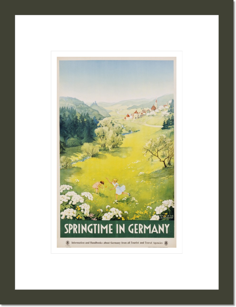 Springtime in Germany Poster