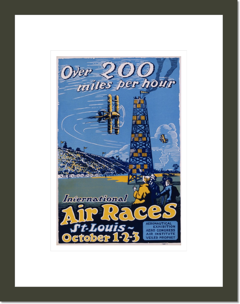 International Air Races Poster