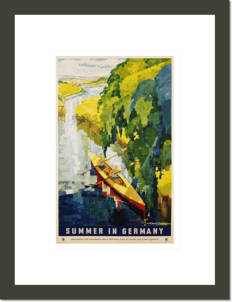 Summer in Germany Poster