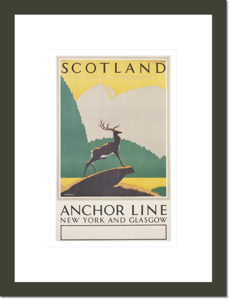 Scotland: The Land of Romance Poster