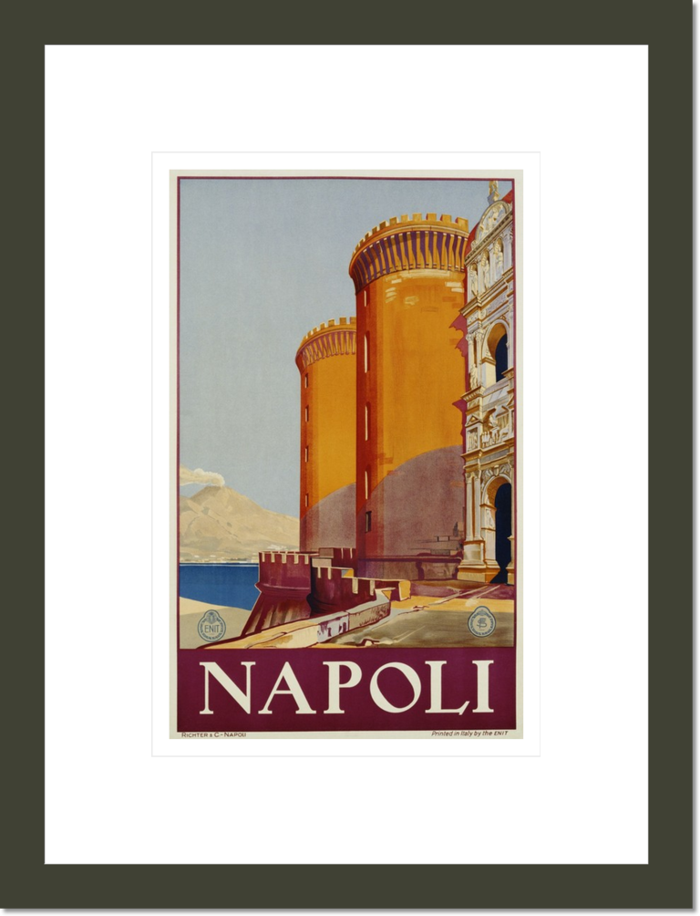 Napoli Travel Poster